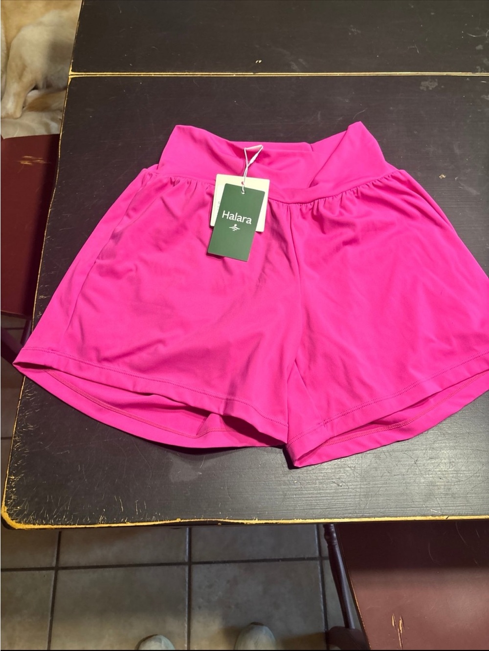 NWT Halara Women’s High-Waist Pink Athletic Shorts